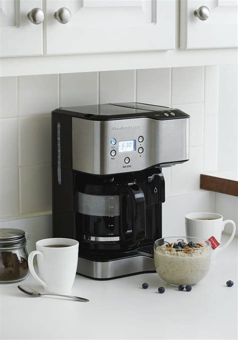 Hamilton Beach 49982 Coffee Maker And Hot Water Dispenser Black N3 Free