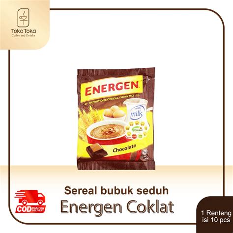 Energen Rasa Coklat Isi Sachet Lazada Indonesia