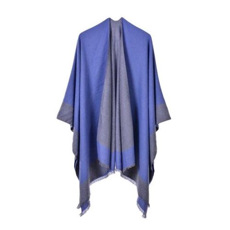 Poncho Bicolore Univers Du Poncho