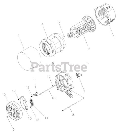 Troy Bilt 5500 Generator Parts List