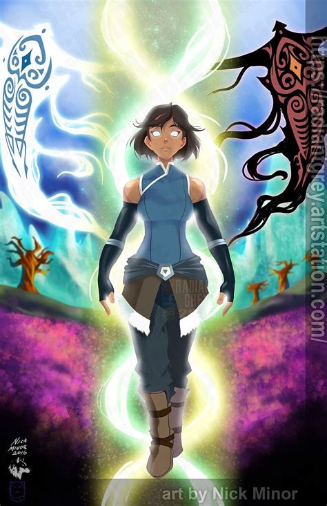 Legend Of Korra Spirit World Etsy