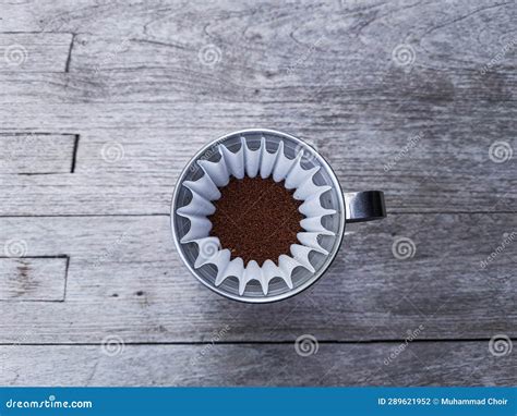 Coffee Makers, Coffee Filters Stock Photo - Image of white, coffee ...