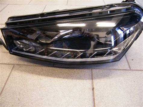 Skoda Fabia Iv Vb Full Led Crystal Lewa Lampa Por Wnaj Ceny