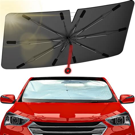 Amazon Windshield Sun Shade Upgraded Car Sunshade Umbrella