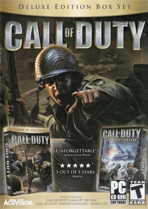 Call Of Duty Deluxe Edition Box Set Gamespot