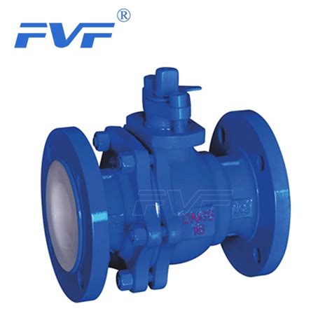 Pfa Ptfe Teflon Fep Lined Ball Valve Manufacturers FVF TECHNOLOGY