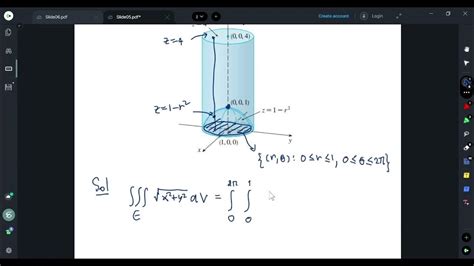 Calculus Iii Vector Calculustriple Integrals In Cylindrical And