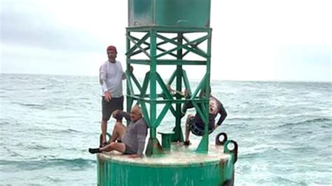 Coast Guard Rescues Boaters Stranded On Egmont Key Buoy