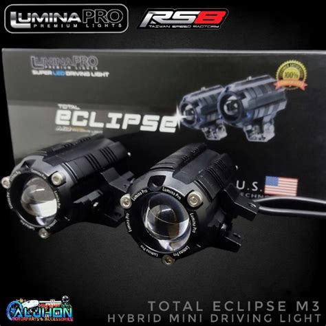 Rs Lumina Pro Total Eclipse M Hybrid Mini Driving Lights White