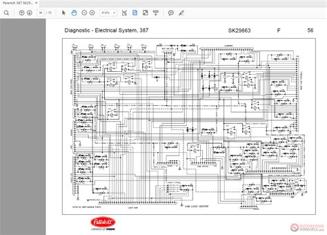 1981 Peterbilt 387 Fuse Box Diagram