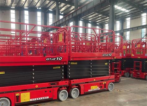 Hydraulic Scissor Lift Optional Self Propelled Mobile Scissor Lift Gtjz