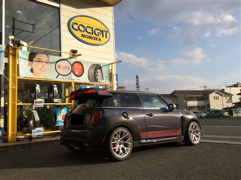 Mini F56 Jcw Gp 限定車ならではのマッチング！ ミニ ホイール タイヤ タイヤ・ホイール交換 スタッフ日記