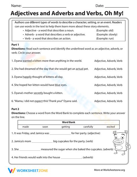 Adverbs And Verbs Worksheet Shorts Worksheet Nbkomputer