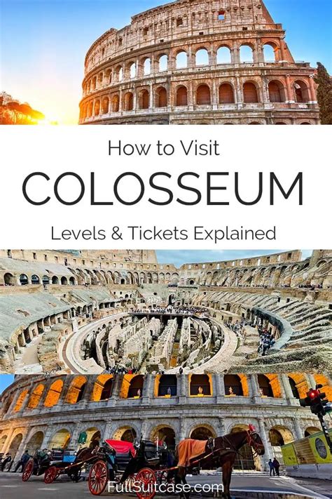 How To Visit Colosseum In Tickets Tours Levels Explained Rome