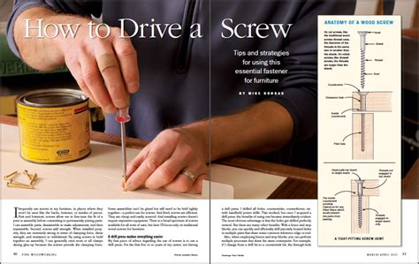 The subtleties of driving a screw - FineWoodworking