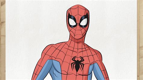 Comment Dessiner SPIDERMAN FACILE Spiderman Dessin Facile Tuto Simple