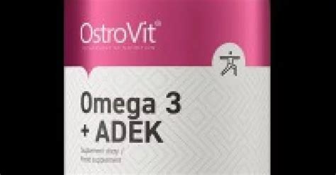 OstroVit Omega 3 ADEK Vitamin A D E K 90 Гел капсули от