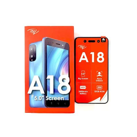 Itel A18 50 Display 32gb Rom 1gb Ram Dual Sim 2400mah Gray