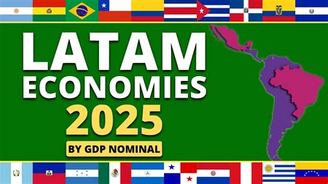 Latin American Economies By GDP Nominal 2025 LATAM Economies 2025