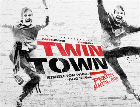 Twin Town 20th Anniversary Poster By Tommo