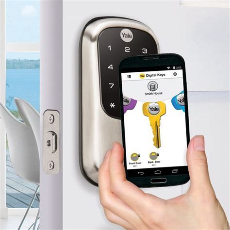 Smart Door Locks Yale Smart Lock Smart Home Automation