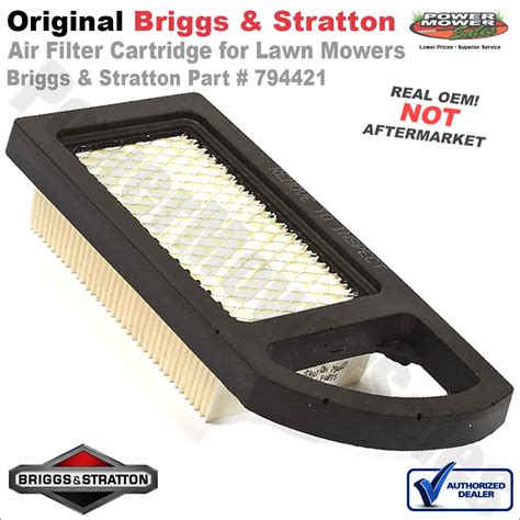 Briggs Stratton Air Filter For Lawn Mowers 79442 698413 797007