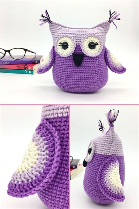 Free Crochet Owl Pattern Cuddly Stitches Craft