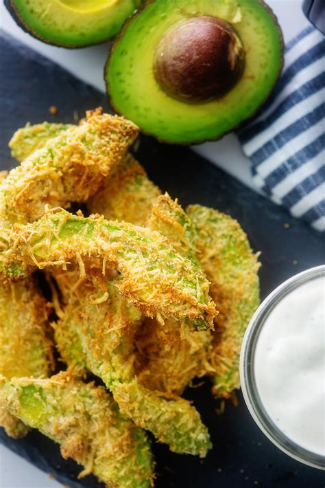 Crispy Low Carb Avocado Fries In The Air Fryer Airfried