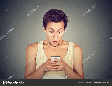 Shocked At Text Message