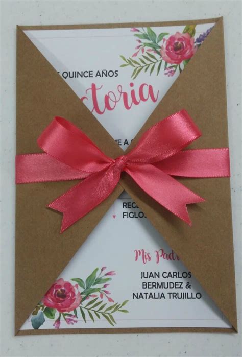 Invitaciones Para Xv A Os O Boda En Mercado Libre Free