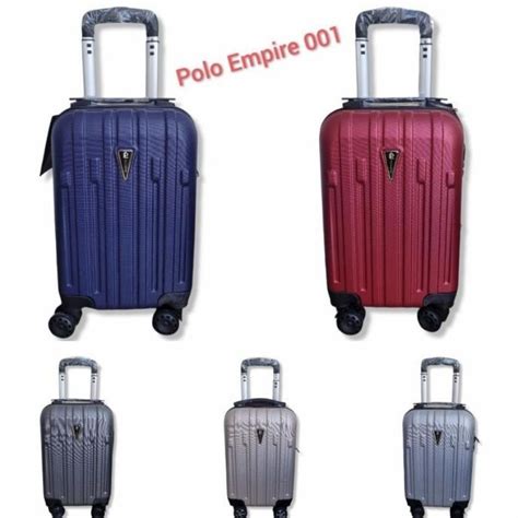 Jual Koper Fiber Inch Polo Empire Hardcase Bahan Abs Anti Pecah