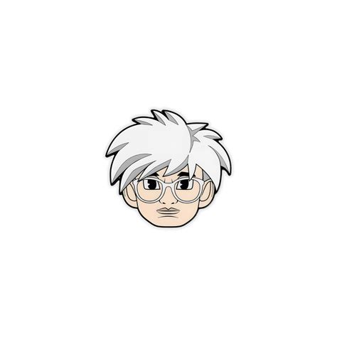 Andy Warhol Fright Wig 80s Pin The Shop At The Broad
