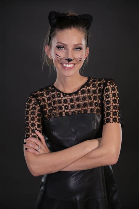 Cat Easy Black Dress Halloween Costumes Popsugar Love And Sex Photo 2