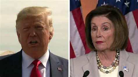 President Trump And Speaker Pelosi Trade Meltdown Insults On Air