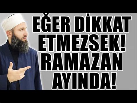 Ramazan Ayinda Nelere D Kkat Etmek Lazim H Sey N Ev K Youtube