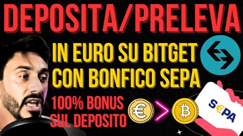 Bitget Come Depositare Prelevare Euro In Modo Semplice Con Bonifico