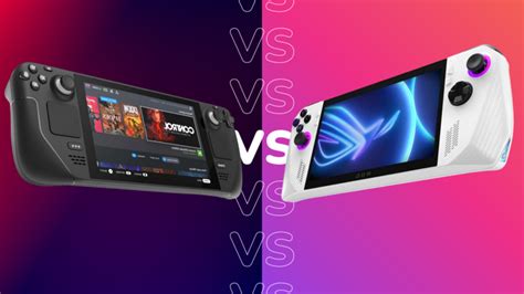 Steam Deck Vs Asus Rog Ally Which Gaming Handheld Is Better