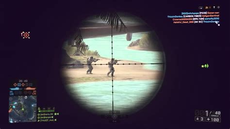 Battlefield 4 Sniper Heaven Youtube