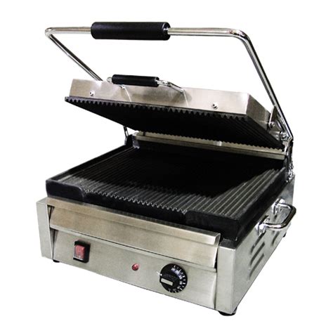 12″ X 15″ Ribbed Panini Sandwich Grill Sunrise Food Equipment