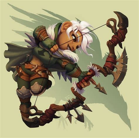 Gnome Ranger Concept Art Characters Character Art Warcraft Art