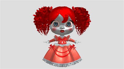 Poppy Playtime Red Dress Poppy Download Free 3d Model By Xoffly [de6af2f] Sketchfab