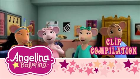 Angelina Ballerina 👩‍🏫🩰learning And Dancing👩‍🏫🩰 Video For Kids Youtube