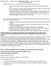 W08 HS486 CASE STUDY RESPORATORS KEVINRIGTRUP 10 23 2021 Docx KEVIN