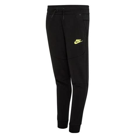 Nike Jogginghose Nsw Tech Fleece Schwarz Neon Kinder