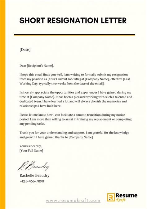 Resignation Letter 10 Downloadable Sample Templates [latest 2023] 2023 Resumekraft