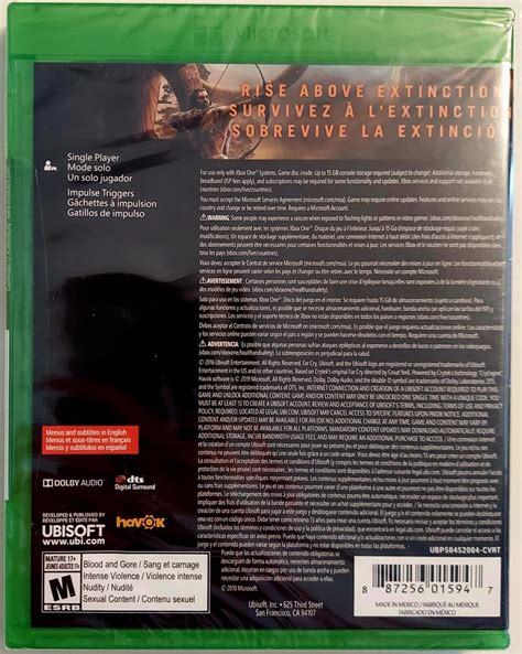 Far Cry Primal Xbox One Greatest Hits Brand New Factory Sealed Fast