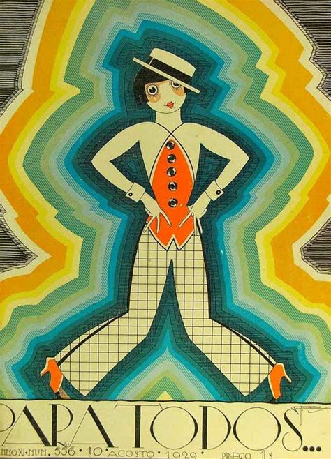 Para Todos Covers Brazils Gorgeous 1920s Art Deco Style Magazine