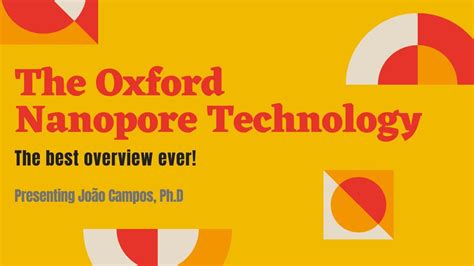 THE OXFORD NANOPORE TECHNOLOGY Best Review Ever YouTube