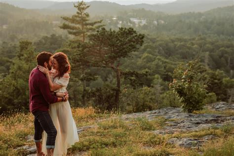 Romantic Forest Engagement Shoot Popsugar Love And Sex Photo 46