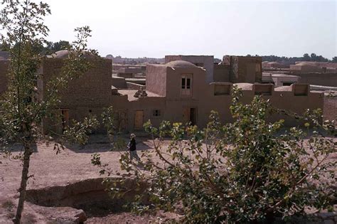 Mud Brick Houses Around Herat Afghanistan Ozoutback